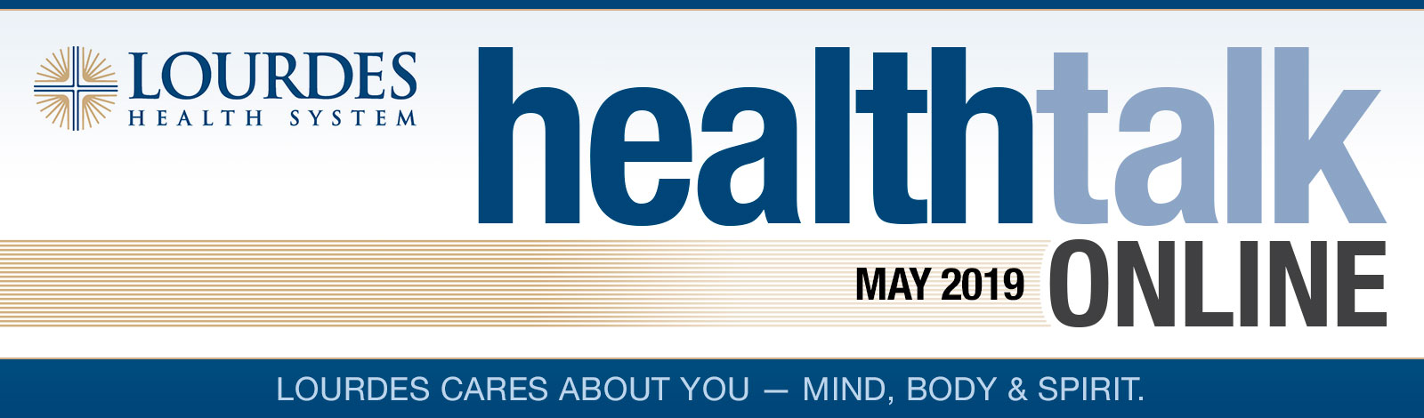 Lourdes Health System: HealthTalk Online May 2019
